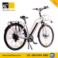 MOTORLIFE / OEM EN15194 HEIßER VERKAUF 36 v 250 watt 700C elektrisches fahrrad, 36 v 10,4ah elektrische bike li ionen akku